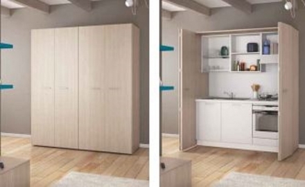 CUCINA MONOBLOCCO BLOK CM 139,4 - CUCINE MONOBLOCCO A ROMA