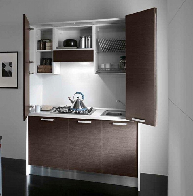 CUCINA MONOBLOCCO OFFICE- LARGHEZZA 155CM - CUCINE MONOBLOCCO A ROMA