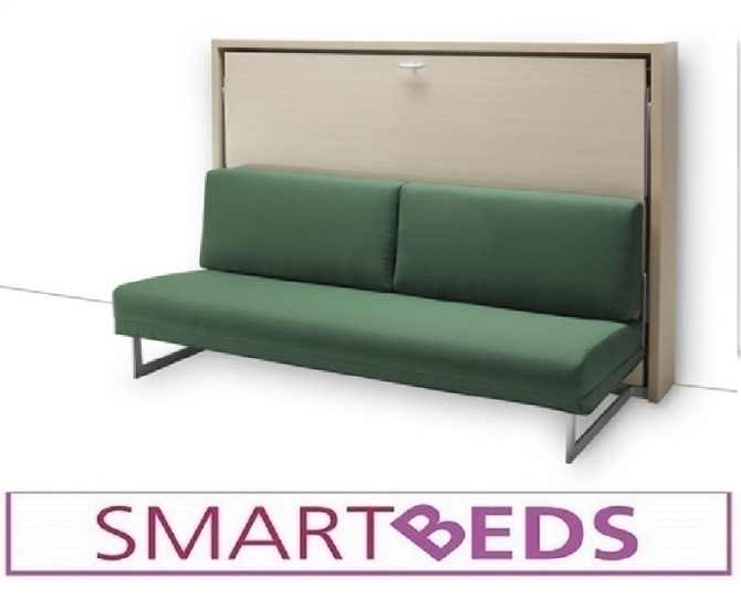 LETTO A SCOMPARSA HOUDINI ORIZZONTALE "LINEA SMARTBEDS" - CUCINE MONOBLOCCO A ROMA