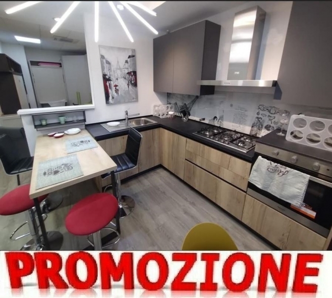 CUCINA IN PROMOZIONE A ROMA PRIMA CUCINE-RINNOVO ESPOSIZIONE - CUCINE MONOBLOCCO A ROMA