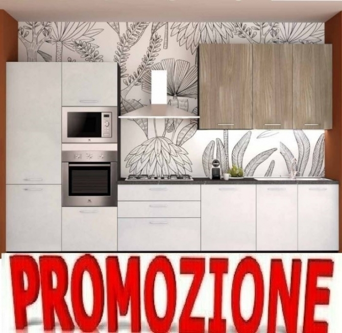 Cucina lineare Master Kitchen Smart 360 h. 240---ULTIMI GIORNI****2650,00**** - CUCINE MONOBLOCCO A ROMA